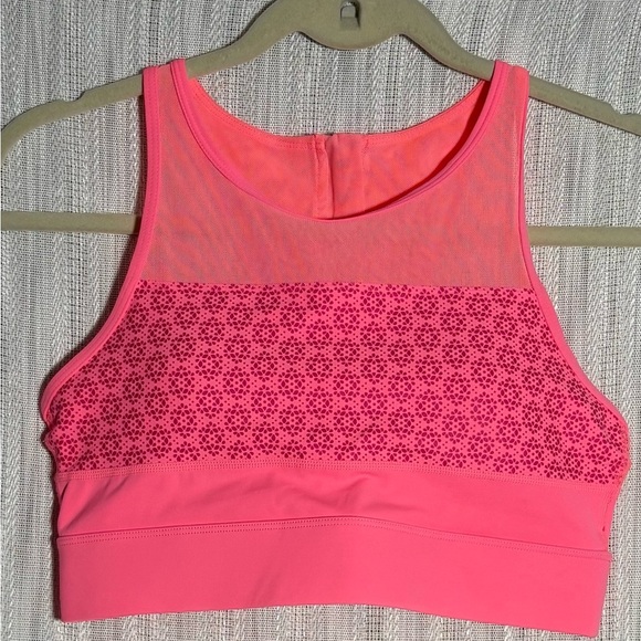 ZYIA Neon Pink Sports Bra size Medium - Picture 1 of 3